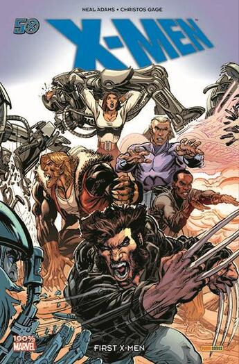 Couverture du livre « X-Men : first X-men » de Christos N. Gage et Neal Adams aux éditions Panini