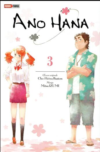 Couverture du livre « Ano Hana Tome 3 » de Mari Okada et Mikko Izumi aux éditions Panini