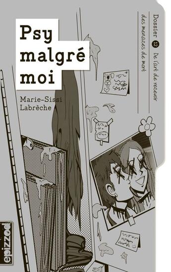 Couverture du livre « Psy malgré moi t.12 ; de l'art de recevoir des menaces de mort » de Marie-Sissi Labreche aux éditions La Courte Echelle