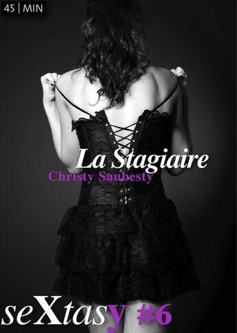 Couverture du livre « La stagiaire » de Christy Saubesty aux éditions Numeriklivres