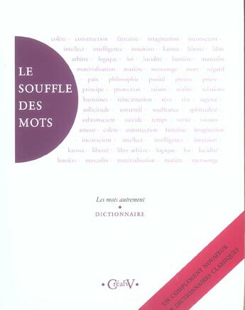 Couverture du livre « Le souffle des mots » de  aux éditions Les Quatre Chemins