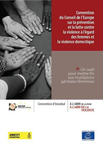 Couverture du livre « Convention du Conseil de l'Europe sur la prévention et la lutte contre la violence à l'égard des femmes et la violence domestique - Un outil pour mettre fin aux mutilations génitales féminines » de  aux éditions Epagine