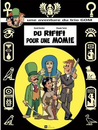 Couverture du livre « Du rififi pour une momie » de David Verdier et Claude Turier aux éditions Geste