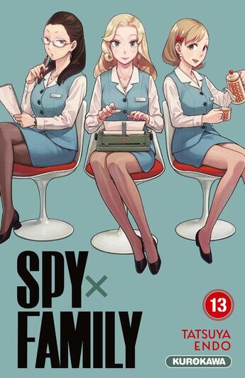 Couverture du livre « Spy x family Tome 13 » de Tatsuya Endo aux éditions Kurokawa