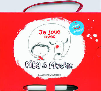 Couverture du livre « Je joue avec Rita et Machin » de Celine Candie aux éditions Gallimard-jeunesse