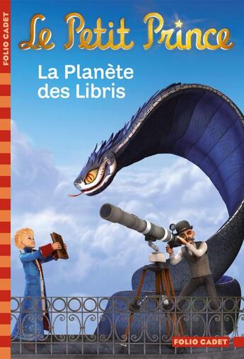 Couverture du livre « Le Petit Prince t.8 ; la planète des Libris » de Fabrice Colin aux éditions Gallimard-jeunesse