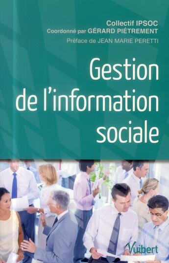 Couverture du livre « Gestion de l'information sociale » de  aux éditions Vuibert