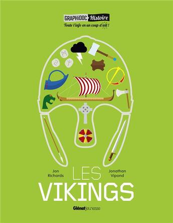 Couverture du livre « Les Vikings » de Jon Richards aux éditions Glenat Jeunesse