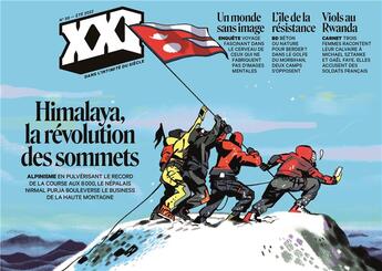 Couverture du livre « Revue XXI n.59 : Himalaya, la révolution des sommets » de Revue Xxi aux éditions Xxi