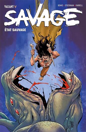 Couverture du livre « Savage : état sauvage » de Max Bemis et Nathan Stockman aux éditions Bliss Comics