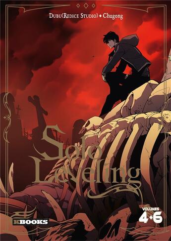 Couverture du livre « Solo Leveling : coffret vol.2 : Tomes 4 à 6 » de Dubu et Chugong aux éditions Kbooks