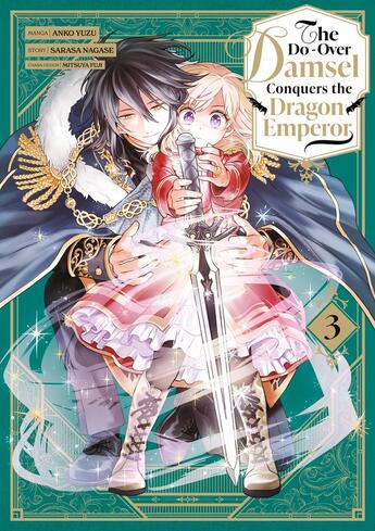 Couverture du livre « The do-over damsel conquers the dragon emperor Tome 3 » de Sarasa Nagase et Anko Yuzu et Mitsuya Fuji aux éditions Meian