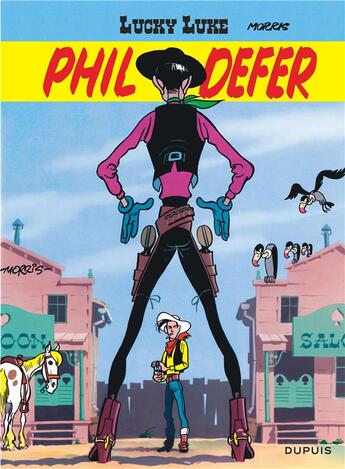 Couverture du livre « Lucky Luke Tome 8 : Phil Defer » de Rene Goscinny et Morris aux éditions Dupuis