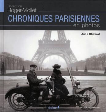 Couverture du livre « Chroniques parisiennes » de A Chabrol aux éditions Chene