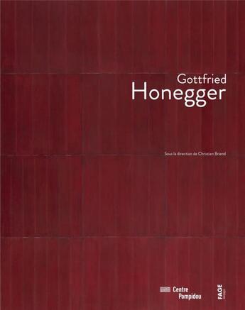 Couverture du livre « Gottfried Honegger » de  aux éditions Fage