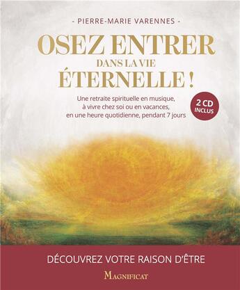 Couverture du livre « Osez entrer dans la vie eternelle ! » de  aux éditions Magnificat