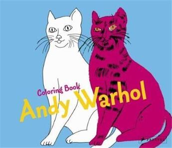 Couverture du livre « Coloring book andy warhol » de Annette Roeder aux éditions Prestel