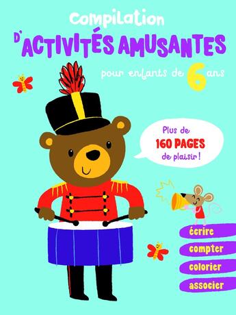 Couverture du livre « Compilation d'activités amusantes pour enfants de 6 ans » de  aux éditions Yoyo Books