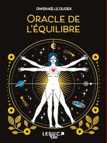 Couverture du livre « Oracle de l'équilibre » de Gwenaelle Dudek aux éditions Leduc