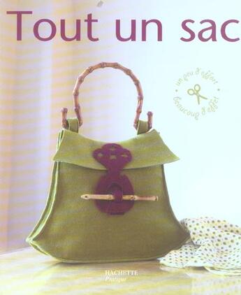 Couverture du livre « Tout un sac » de Deloison-S aux éditions Hachette Pratique