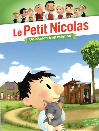 Couverture du livre « Le petit Nicolas Tome 13 : un chaton trop mignon » de Emmanuelle Kecir-Lepetit aux éditions Gallimard-jeunesse