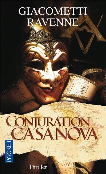 Couverture du livre « Conjuration casanova » de Giacometti/Ravenne aux éditions Pocket