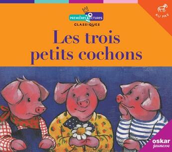 Couverture du livre « Trois petits cochons (les) » de Rius Maria aux éditions Oskar