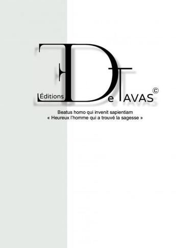 Couverture du livre « Brochure Editions de Tavas » de Hugues Jaquet aux éditions Thebookedition.com