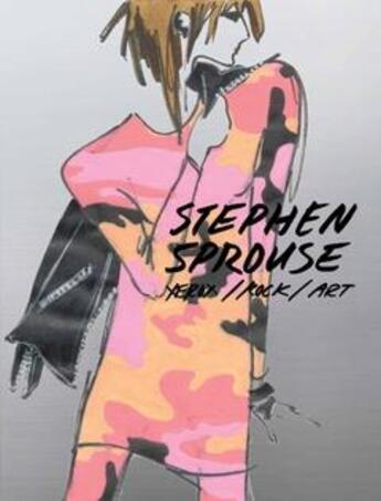 Couverture du livre « Stephen sprouse xerox/rock/art : drawings and ephemera 1970-80 » de Sprouse Stephen aux éditions Damiani