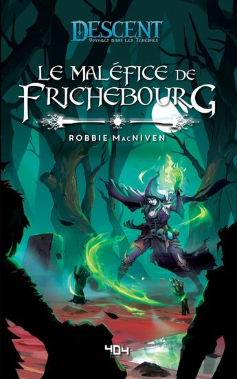 Couverture du livre « Descent : le maléfice de Frichebourg » de Robbie Macniven aux éditions 404 Editions