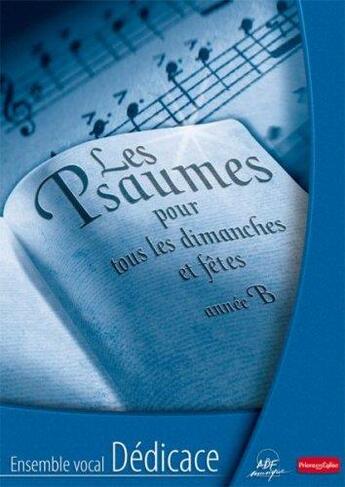 Couverture du livre « Livret de partitions - les psaumes pour tous les dimanches et fetes annee b » de  aux éditions Adf Musique