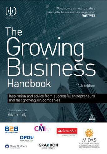 Couverture du livre « The Growing Business Handbook » de Jolly Adam aux éditions Kogan Page Digital