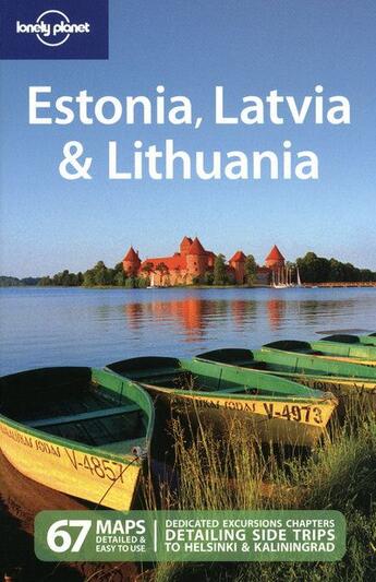 Couverture du livre « Estonia, Latvia & Lithuania (5e édition) » de Carolyn Bain aux éditions Lonely Planet France