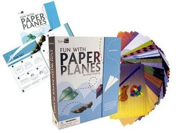 Couverture du livre « Avions en papier ; coffret » de  aux éditions Spice Box