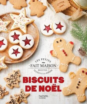 Couverture du livre « Biscuits de Noël » de Eva Harle aux éditions Hachette Pratique