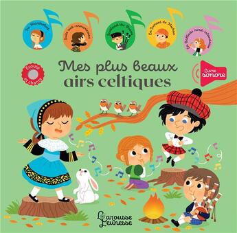 Couverture du livre « Mes plus beaux airs celtiques » de Ilaria Falorsi aux éditions Larousse