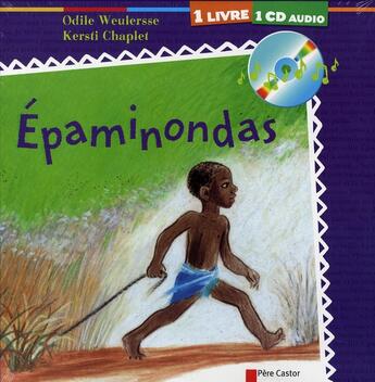 Couverture du livre « Epaminondas + cd » de Weulersse aux éditions Pere Castor