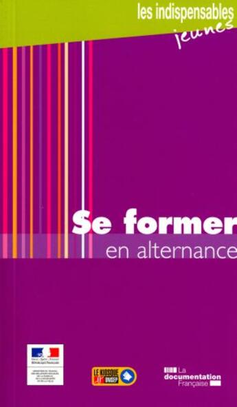 Couverture du livre « Se former en alternance » de  aux éditions Documentation Francaise