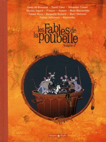 Couverture du livre « Les fables de la poubelle Tome 2 » de Krassinsky aux éditions Dargaud