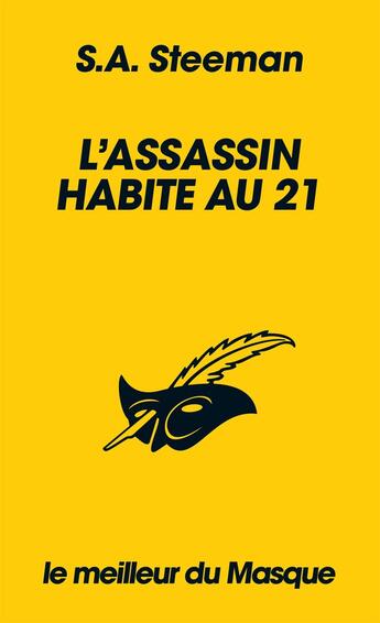 Couverture du livre « L'assassin habite au 21 » de Stanislas-Andre Steeman aux éditions Editions Du Masque