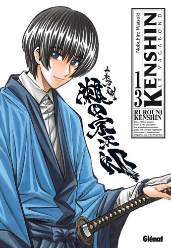 Couverture du livre « Kenshin le vagabond Tome 13 » de Nobuhiro Watsuki aux éditions Glenat