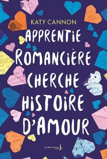 Couverture du livre « Apprentie romancière cherche histoire d'amour » de Katy Cannon aux éditions La Martiniere Jeunesse