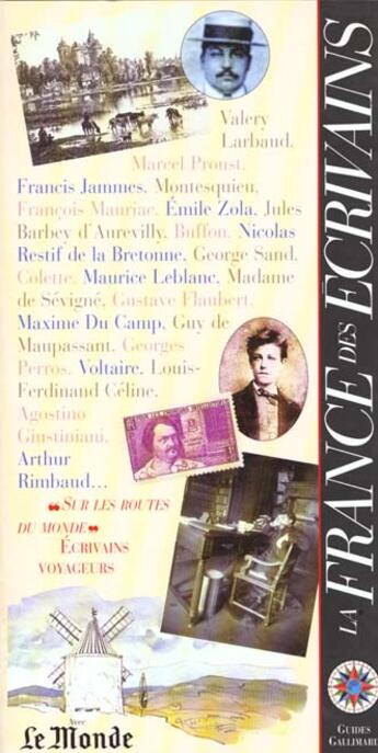 Couverture du livre « La France des écrivains » de  aux éditions Gallimard-loisirs