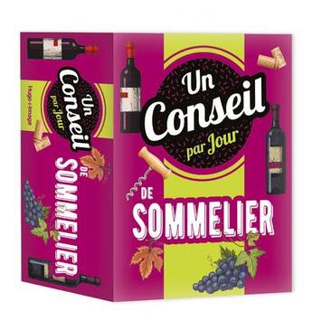 Couverture du livre « Un conseil de sommelier par jour (édition 2021) » de  aux éditions Hugo Image