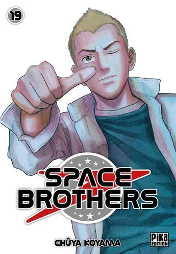 Couverture du livre « Space brothers Tome 19 » de Chuya Koyama aux éditions Pika