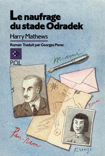 Couverture du livre « Le naufrage du stade Odradek » de Harry Mathews aux éditions P.o.l