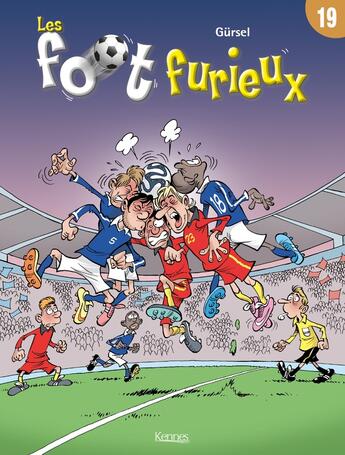 Couverture du livre « Les Foot Furieux Tome 19 » de Gurcan Gursel aux éditions Les 3 As