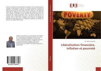 Couverture du livre « Liberalisation financiere, inflation et pauvrete » de Tahar Lassoued Dr. aux éditions Editions Universitaires Europeennes