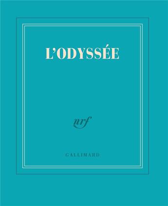 Couverture du livre « L'Odyssée » de Collectif Gallimard aux éditions Gallimard