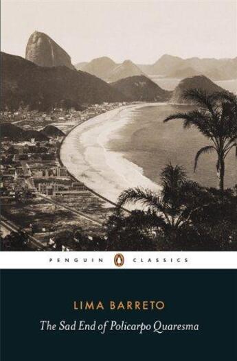 Couverture du livre « Sad End Of Policarpo Quaresma, The » de Lima Barreto aux éditions Adult Pbs